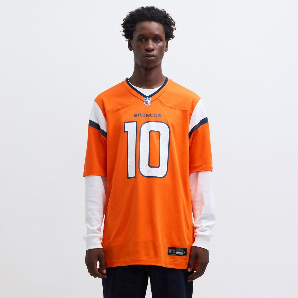 Bo Nix Denver Broncos Alternate Jersey - Navy