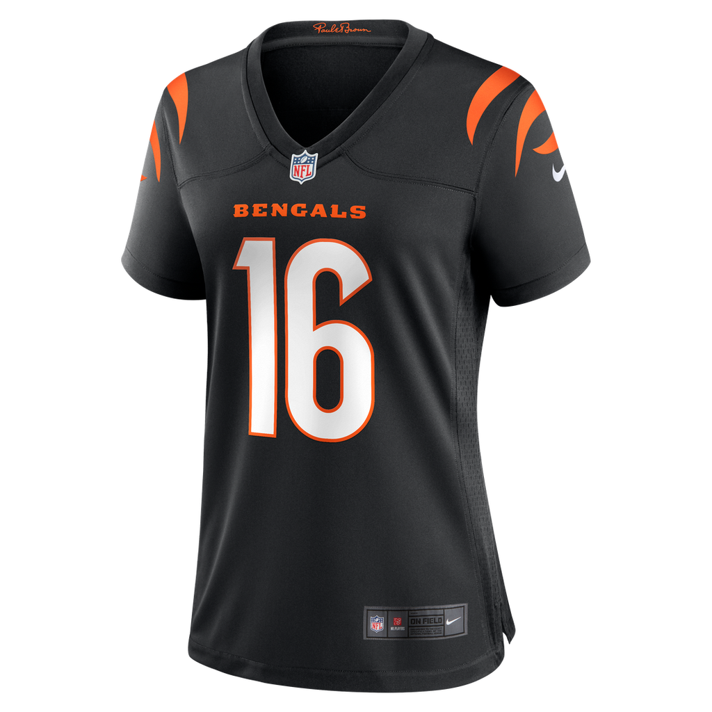 Joe Flacco Cincinnati Bengals Women's Team Jersey - Black
