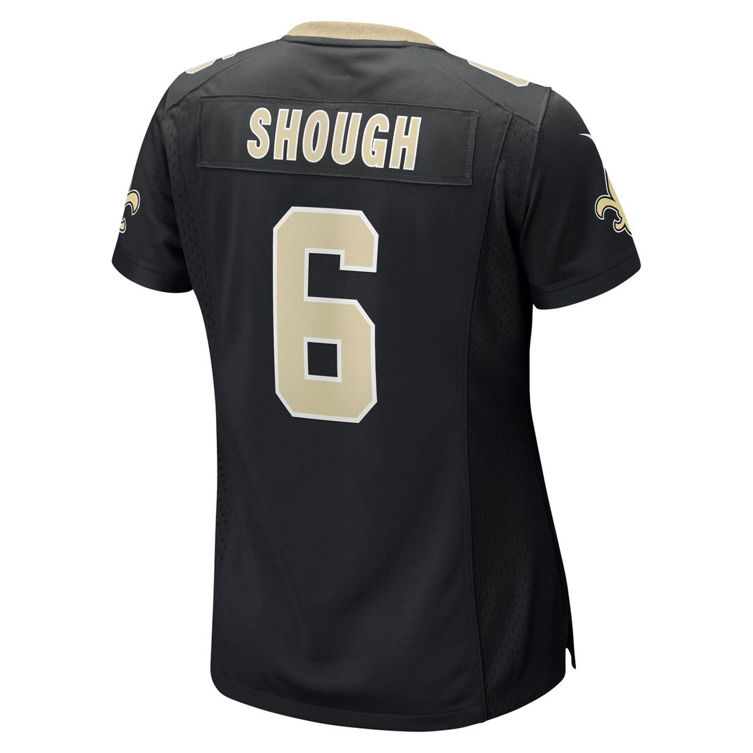 Tyler Shough New Orleans Saints Women's Jersey - Black