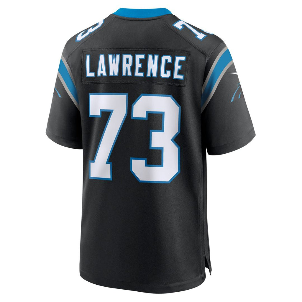 Rashard Lawrence Carolina Panthers Jersey - Black