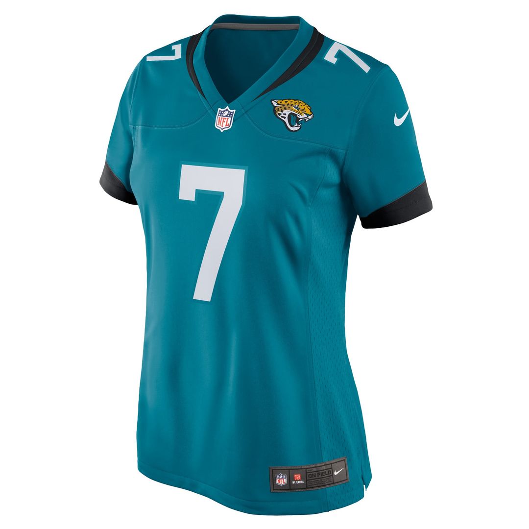 Byron Leftwich Jacksonville Jaguars Women's Alternate Retired Player Jersey - Black