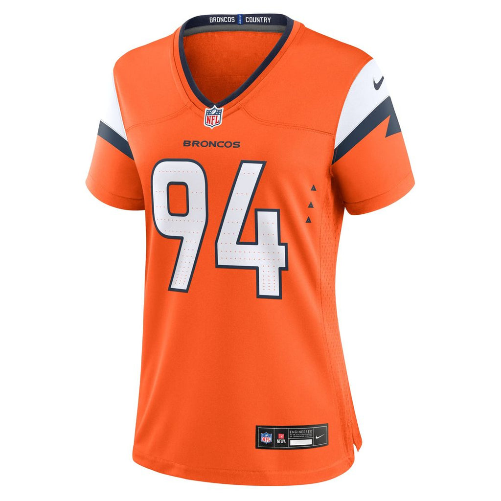 Jackson Denver Broncos Women's Team Jersey - Orange