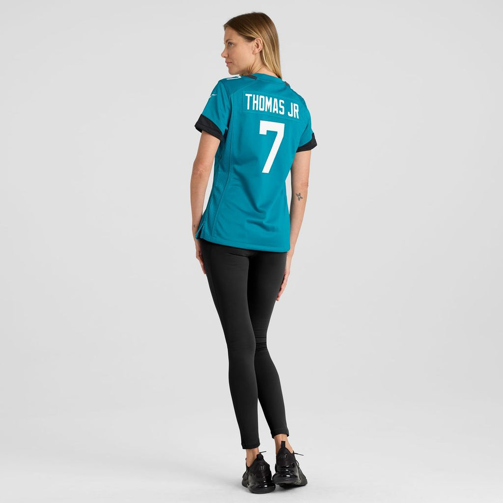 Brian Thomas Jr. Jacksonville Jaguars Women's Jersey - Teal