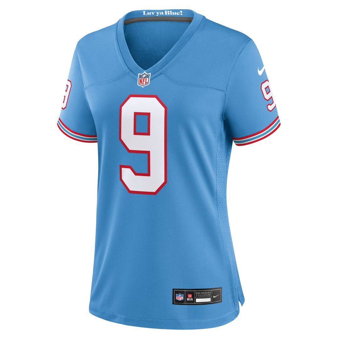 Steve McNair Tennessee Titans Women's Game Retired Player Jersey - Navy