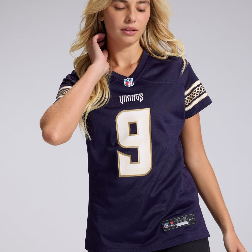 J.J McCarthy Minnesota Vikings Women's 2026 Rivalries Collection Jersey - Purple