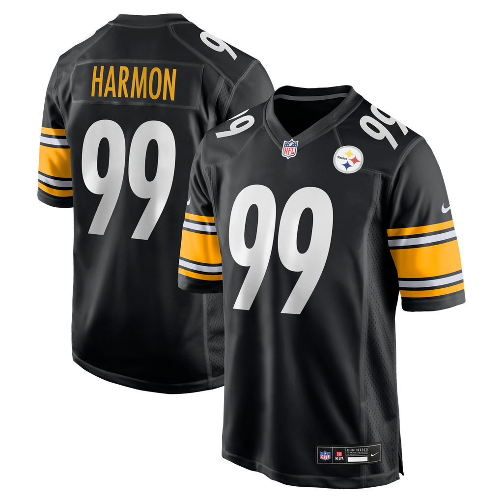 Derrick Harmon Pittsburgh Steelers Jersey - Black