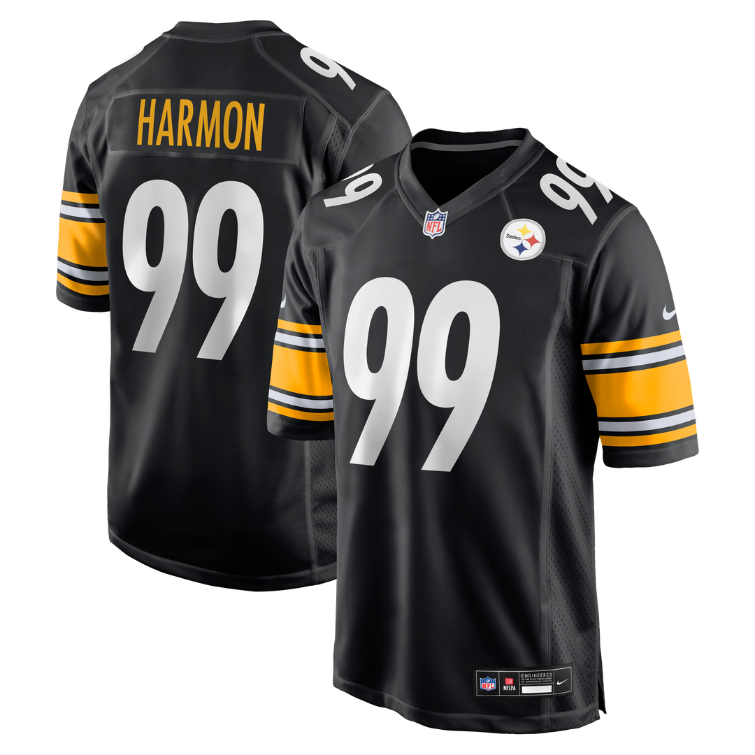 Derrick Harmon Pittsburgh Steelers Jersey - Black