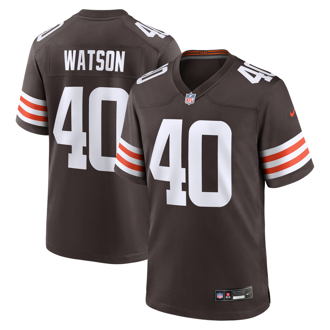 Nathaniel Watson Cleveland Browns Team Jersey - Brown