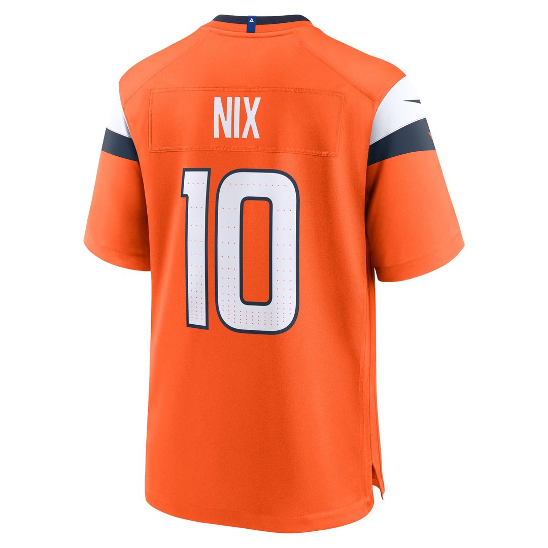 Bo Nix Denver Broncos Alternate Jersey - Navy