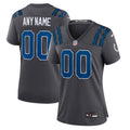 Indianapolis Colts Women's 2026 Rivalries Collection Game Custom Jersey - Anthracite