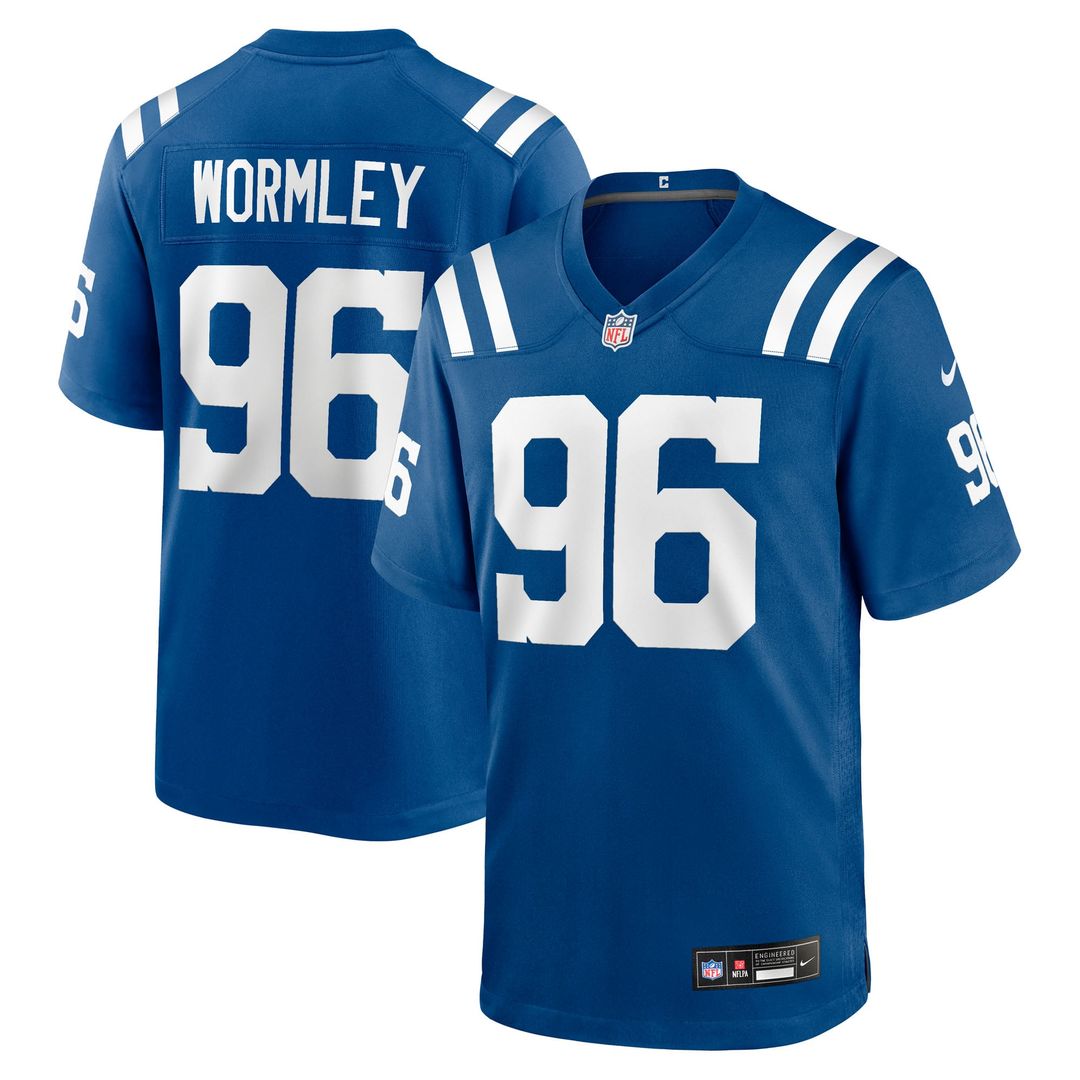 Chris Wormley Indianapolis Colts Team Jersey - Royal