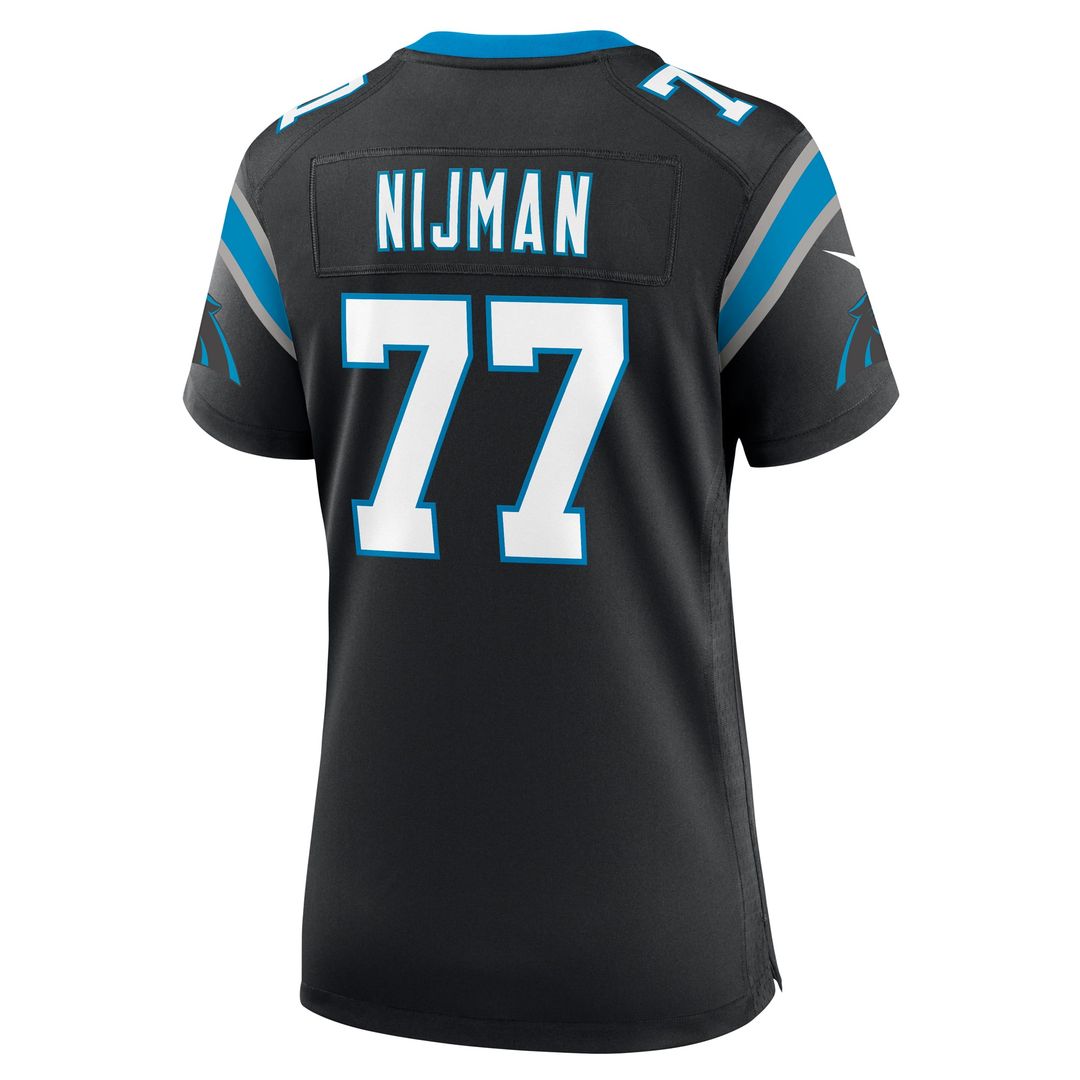 Yosh Nijman Carolina Panthers Women's Jersey - Black