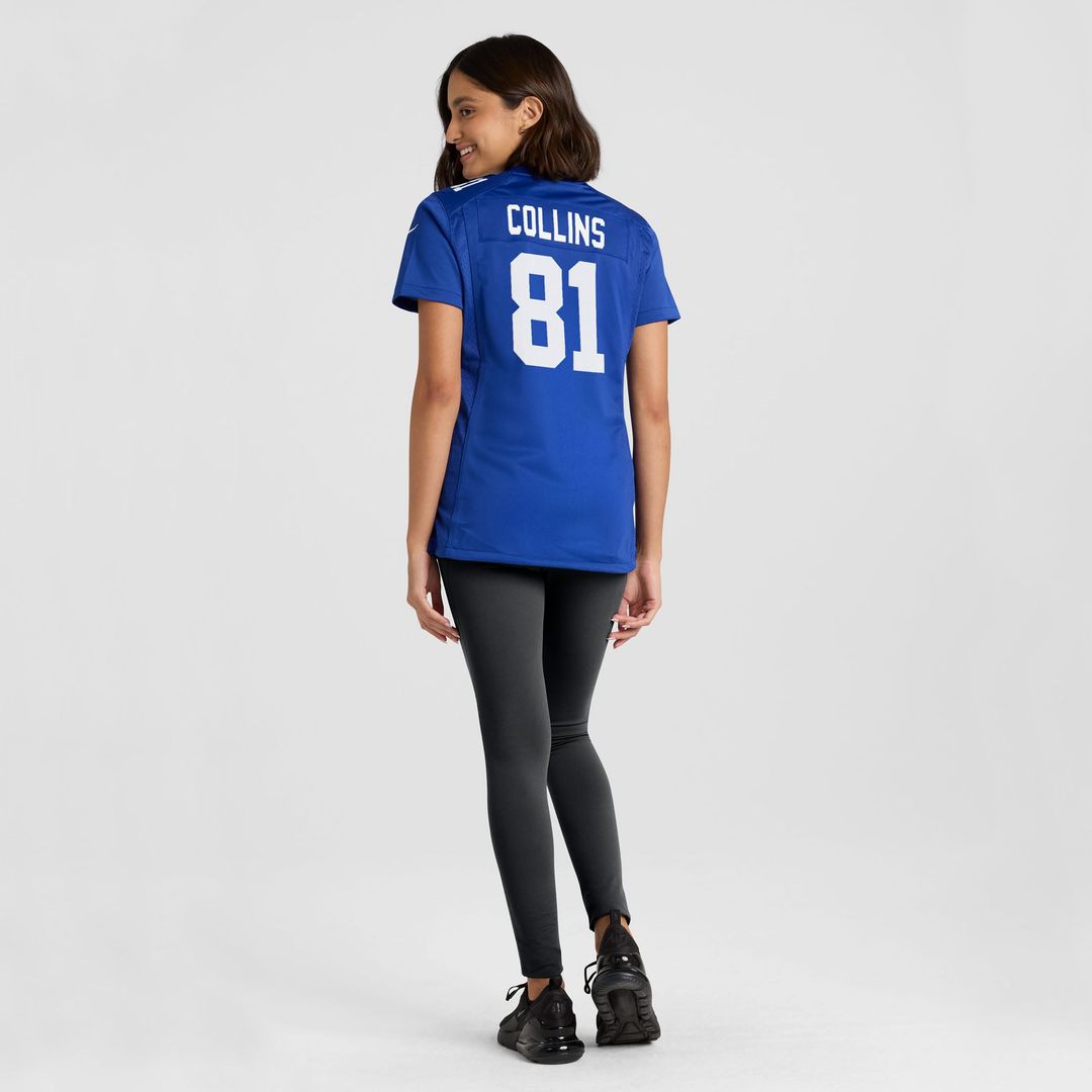 Beaux Collins New York Giants Women's Team Jersey - Royal