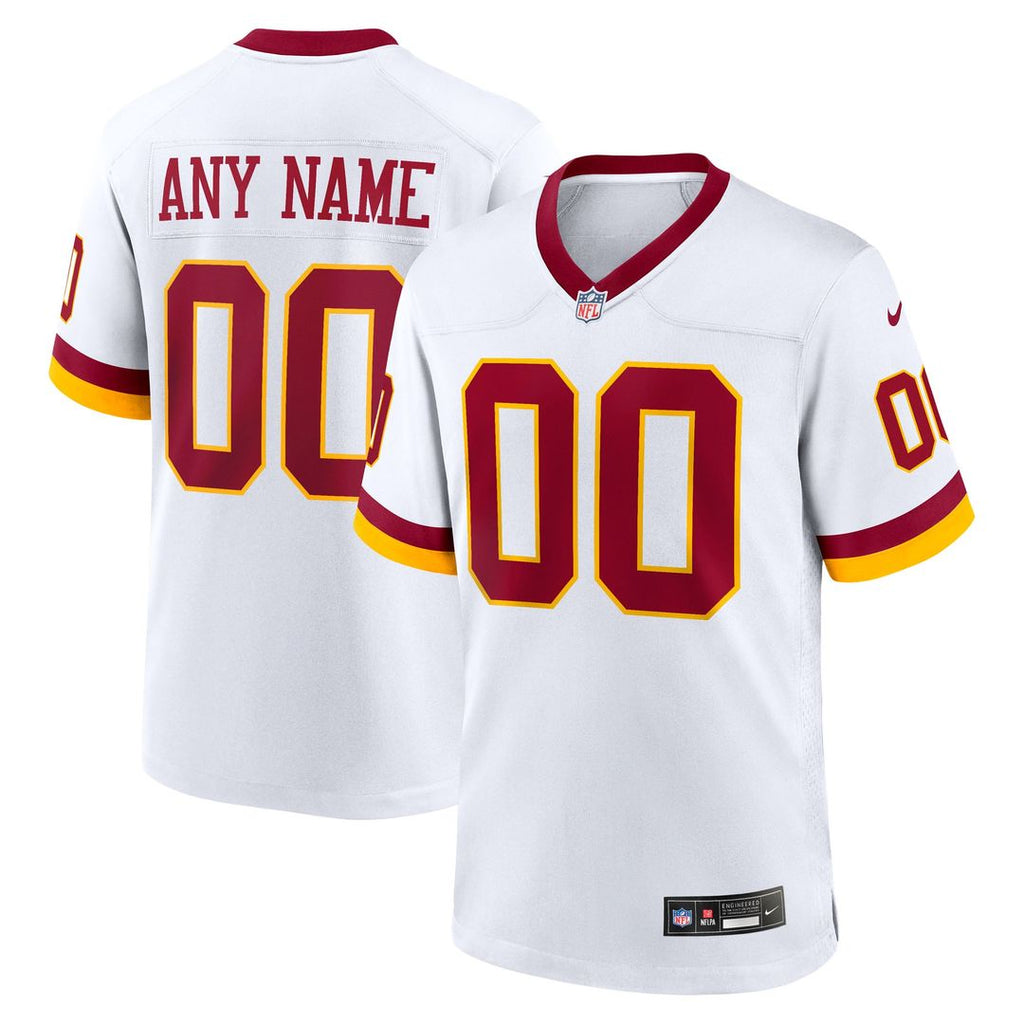 Washington Commanders Custom Jersey - Burgundy