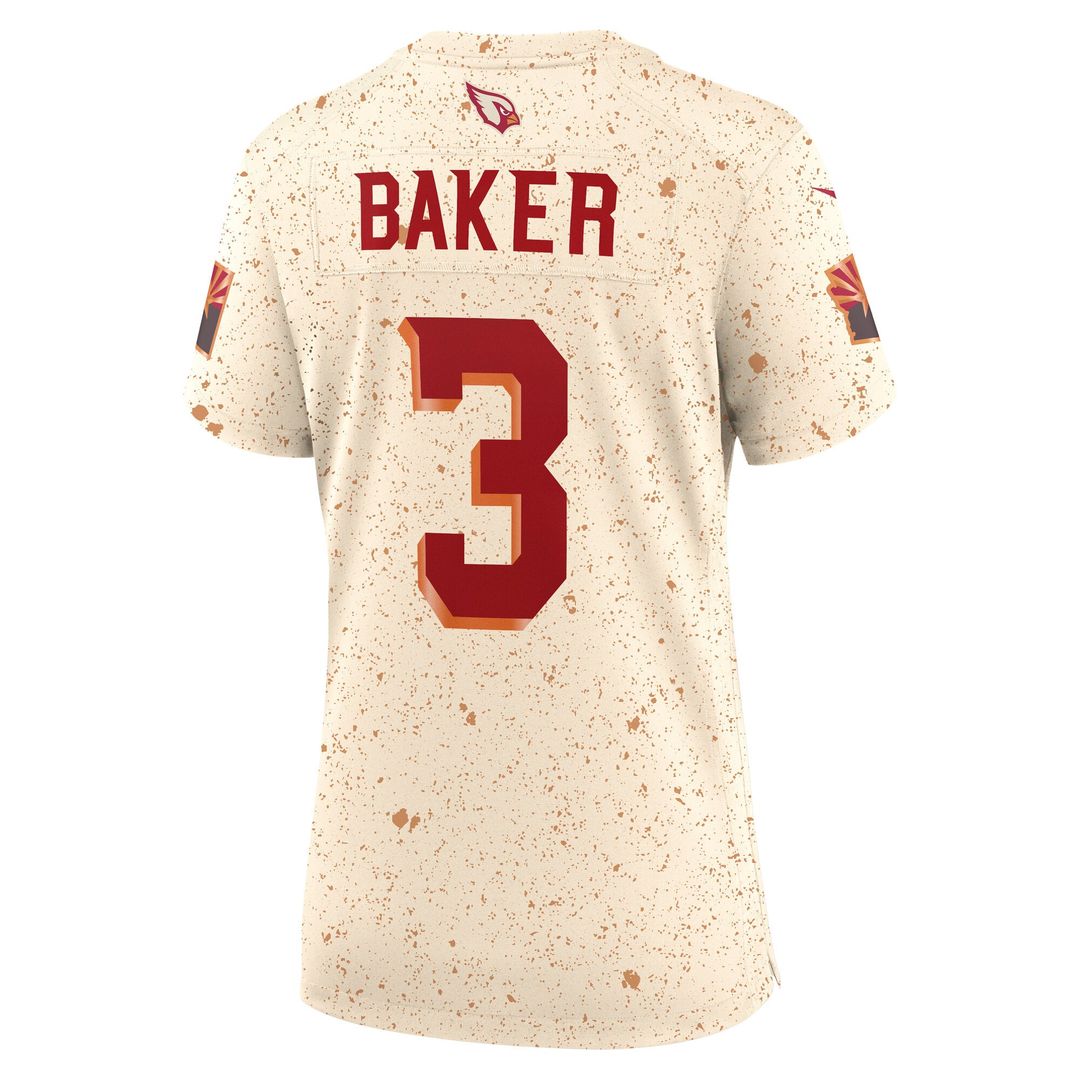 Budda Baker Arizona Cardinals Women's Rivalries Collection Jersey - Natural
