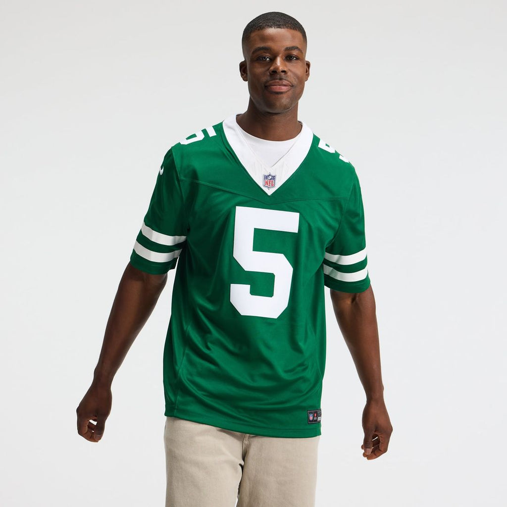 Garrett Wilson New York Jets Team Stitched Jersey - Legacy Green