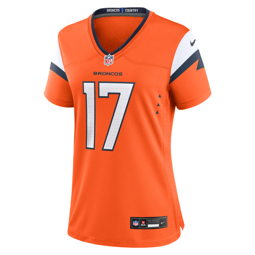 Jaylen Waddle Denver Broncos Women's Jersey - Orange
