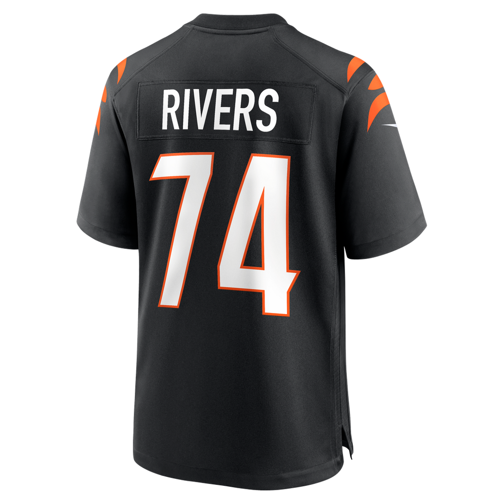 Jalen Rivers Cincinnati Bengals Team Jersey - Black