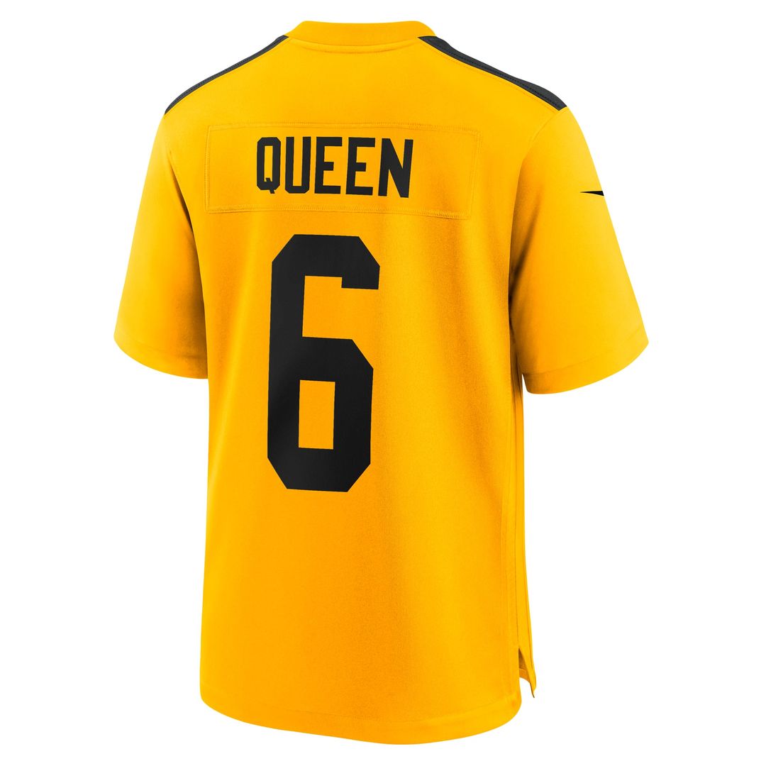 Patrick Queen Pittsburgh Steelers Alternate 1933 Throwback Jersey - Gold