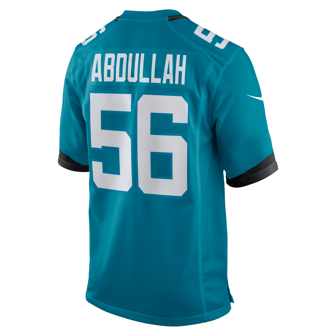 Yasir Abdullah Jacksonville Jaguars Team Jersey - Teal