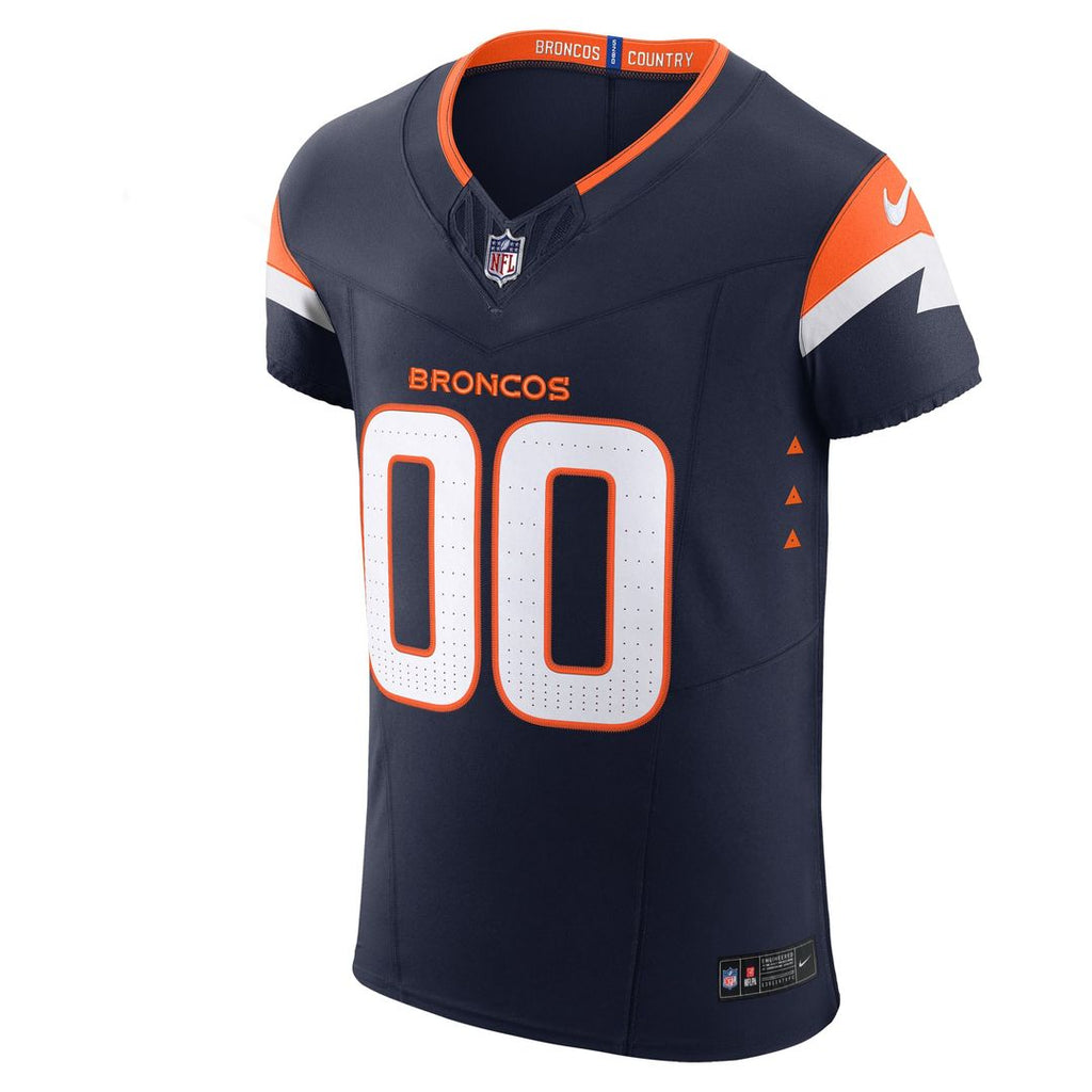 Denver Broncos Alternate Elite Custom Jersey - Navy
