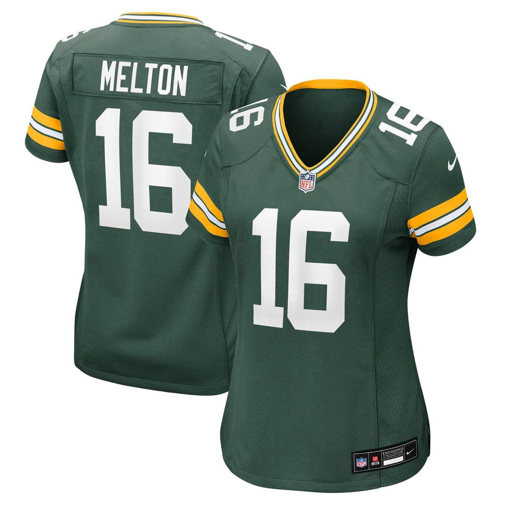 Bo Melton Green Bay Packers Women's Team Jersey - Green