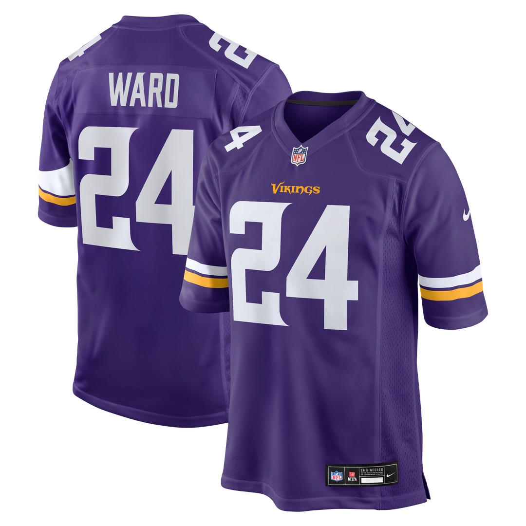 Jay Ward Minnesota Vikings Team Jersey - Purple