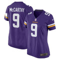 J.J. McCarthy Minnesota Vikings Women's Player Jersey - Purple
