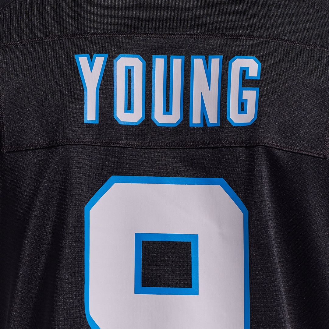 Bryce Young Carolina Panthers Team Jersey - Black