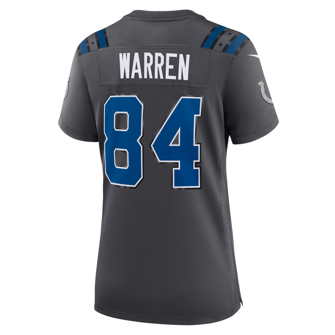 Tyler Warren Indianapolis Colts Women's 2026 Rivalries Collection Jersey - Anthracite