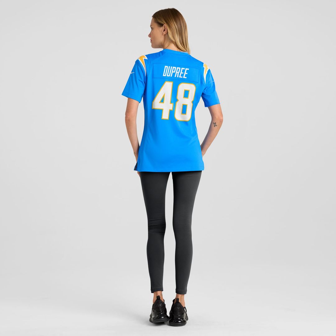 Bud Dupree Los Angeles Chargers Women's Team Jersey - Powder Blue