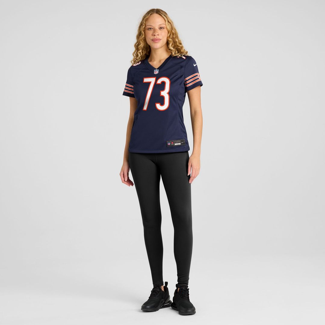 Jonah Jackson Chicago Bears Women's Team Jersey - Navy