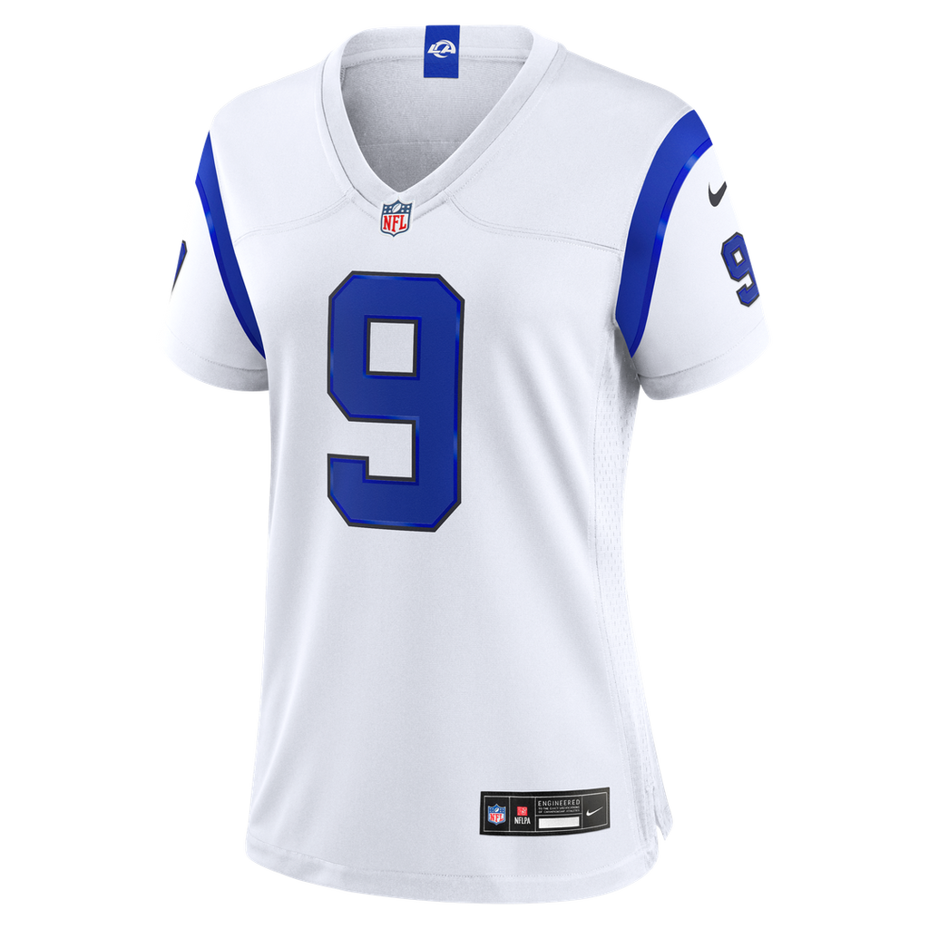 Matthew Stafford Los Angeles Rams Women's Fearsome White Jersey