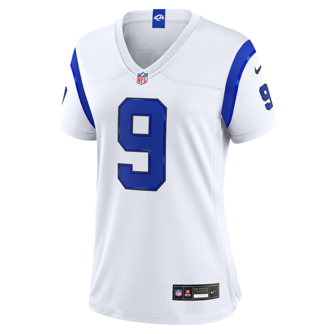 Matthew Stafford Los Angeles Rams Women's Fearsome White Jersey