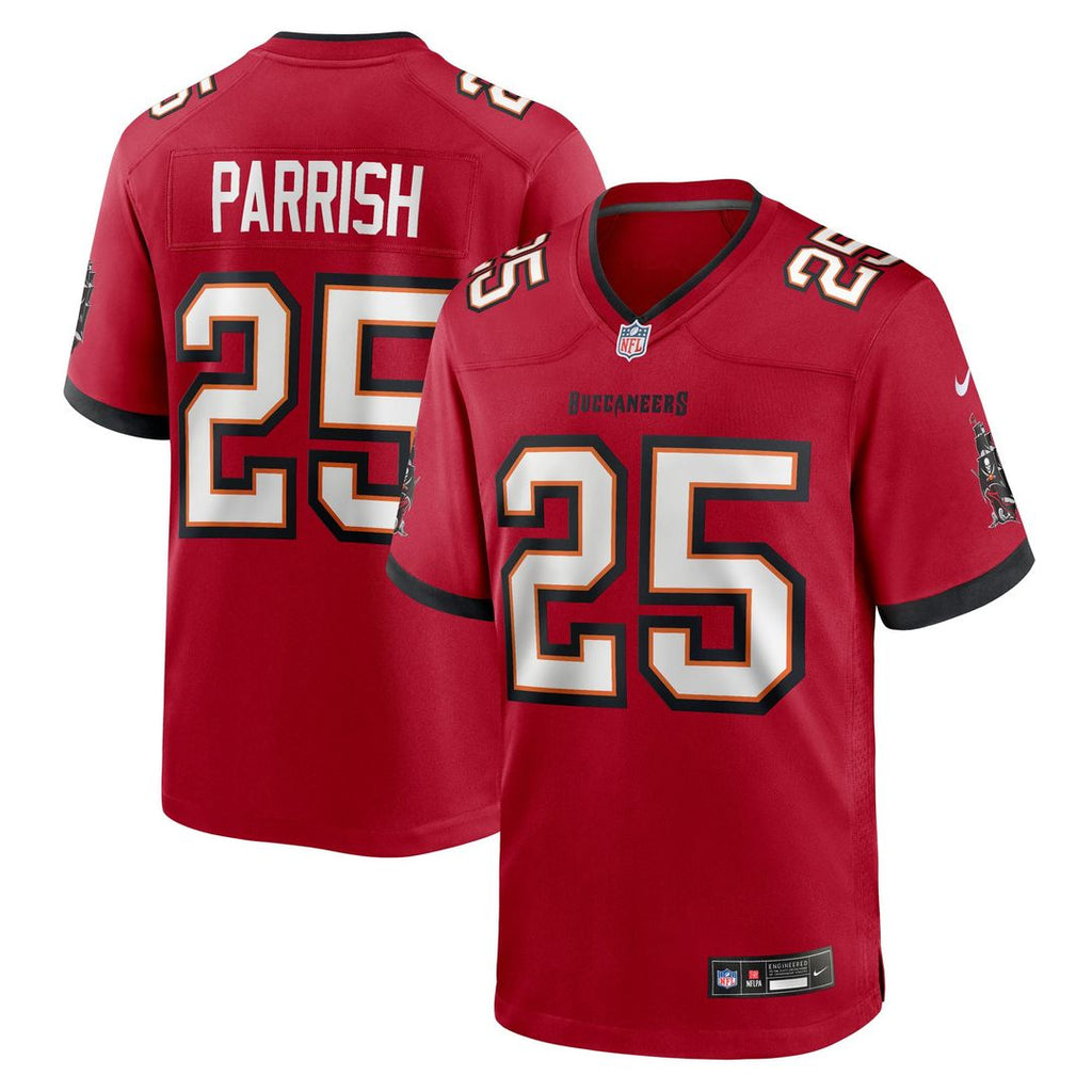 Jacob Parrish Tampa Bay Buccaneers Team Jersey - Red