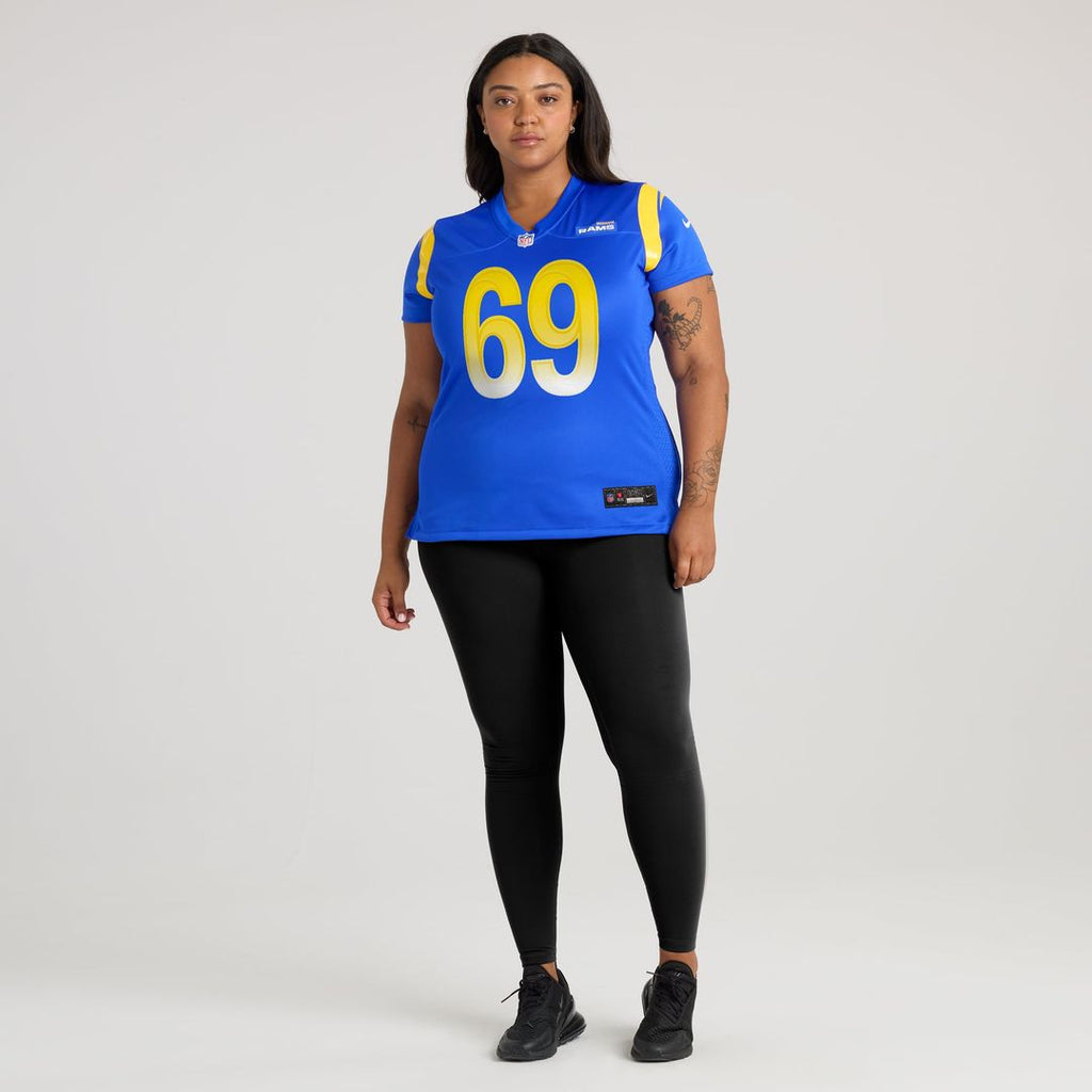 Kevin Dotson Los Angeles Rams Women's Jersey - Royal