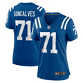 Matt Goncalves Indianapolis Colts Women's Jersey - Royal