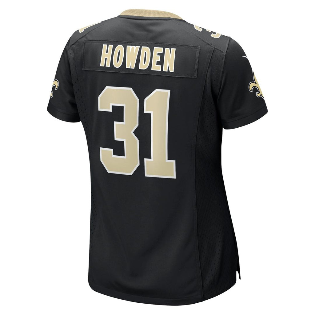 Howden New Orleans Saints Women's Team Jersey - Black