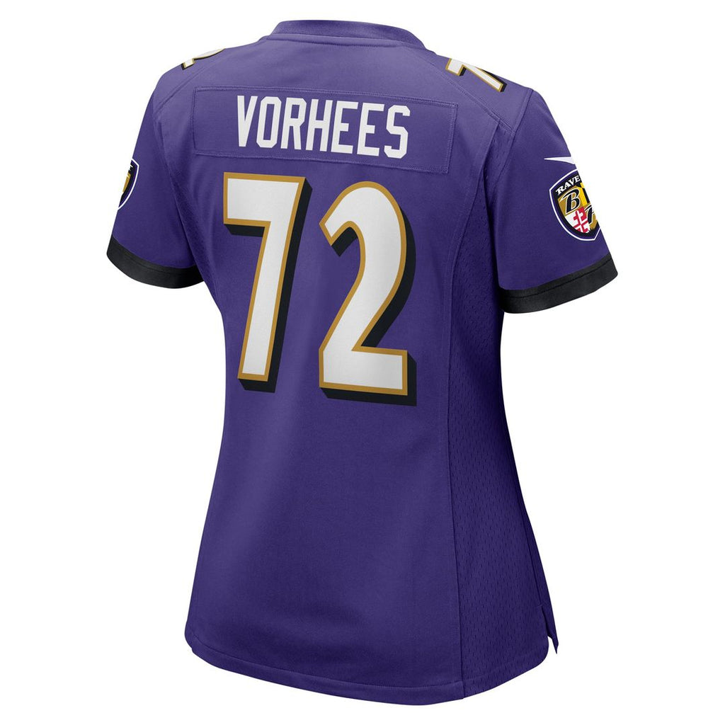 Andrew Vorhees Baltimore Ravens Women's Jersey - Purple