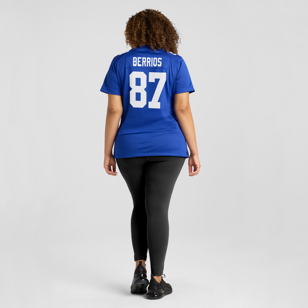 Braxton Berrios New York Giants Women's Team Jersey - Royal