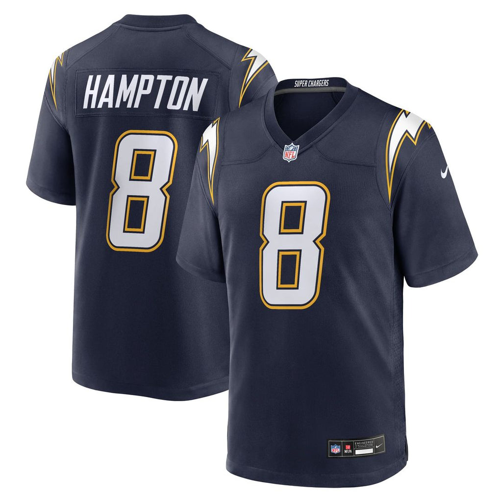 Omarion Hampton Los Angeles Chargers Alternate Super Chargers Jersey - Navy