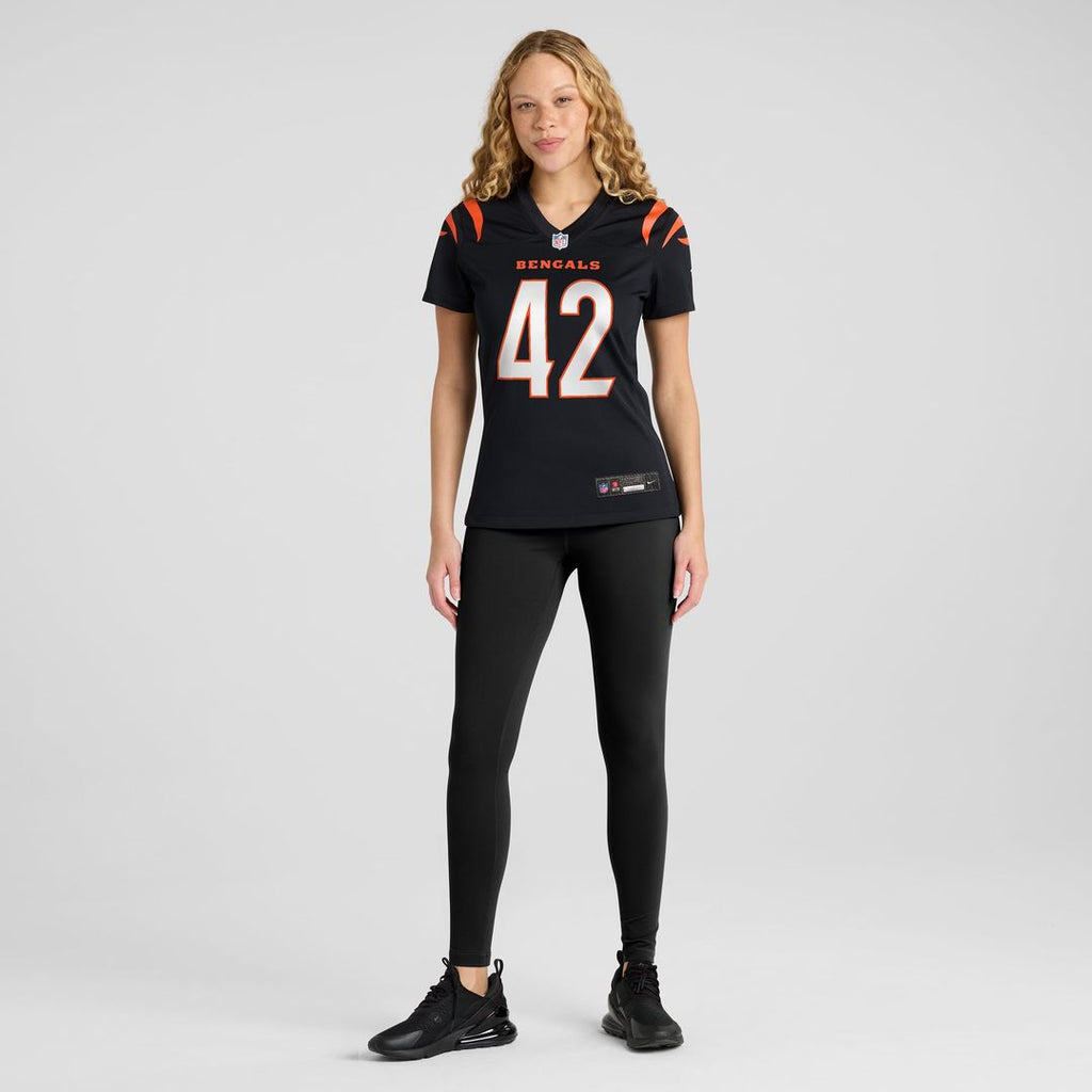 Oren Burks Cincinnati Bengals Women's Team Jersey - Black