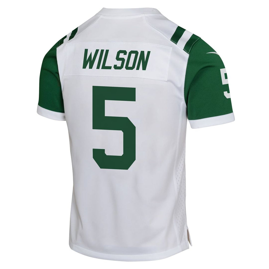 Garrett Wilson New York Jets Youth Jersey - White
