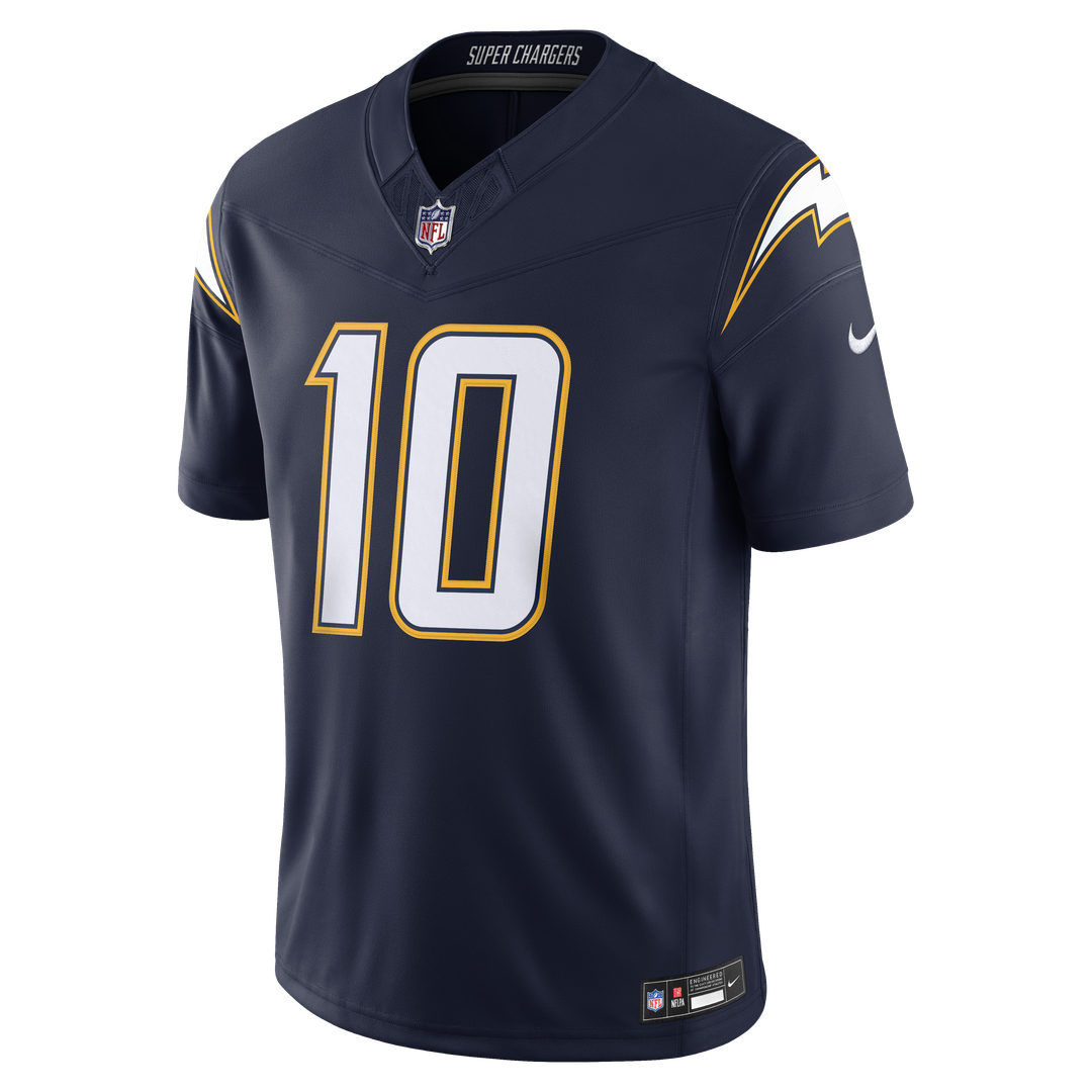 Justin Herbert Los Angeles Chargers Alternate Super Chargers Stitched Jersey - Navy