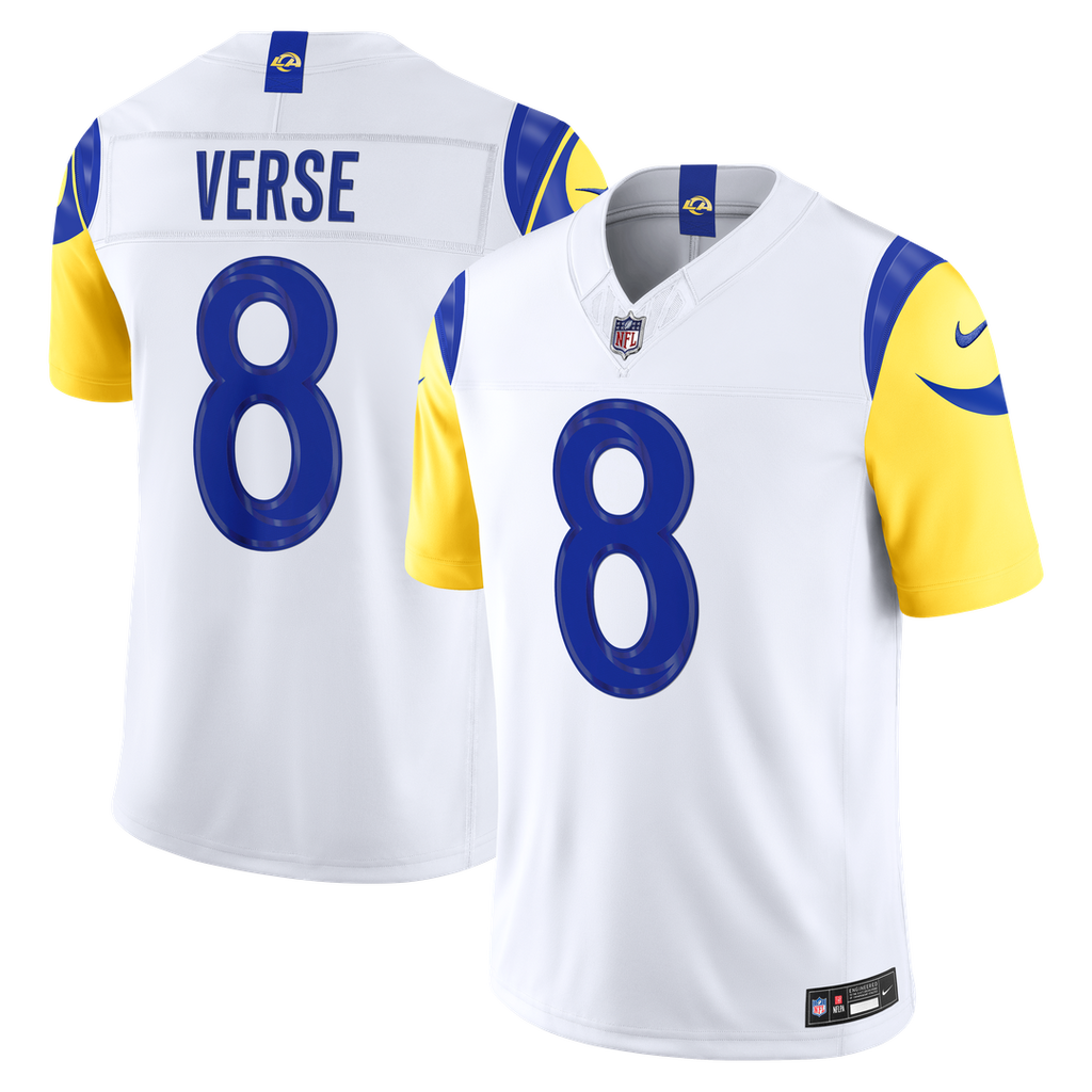 Jared Verse Los Angeles Rams Stitched Jersey - White