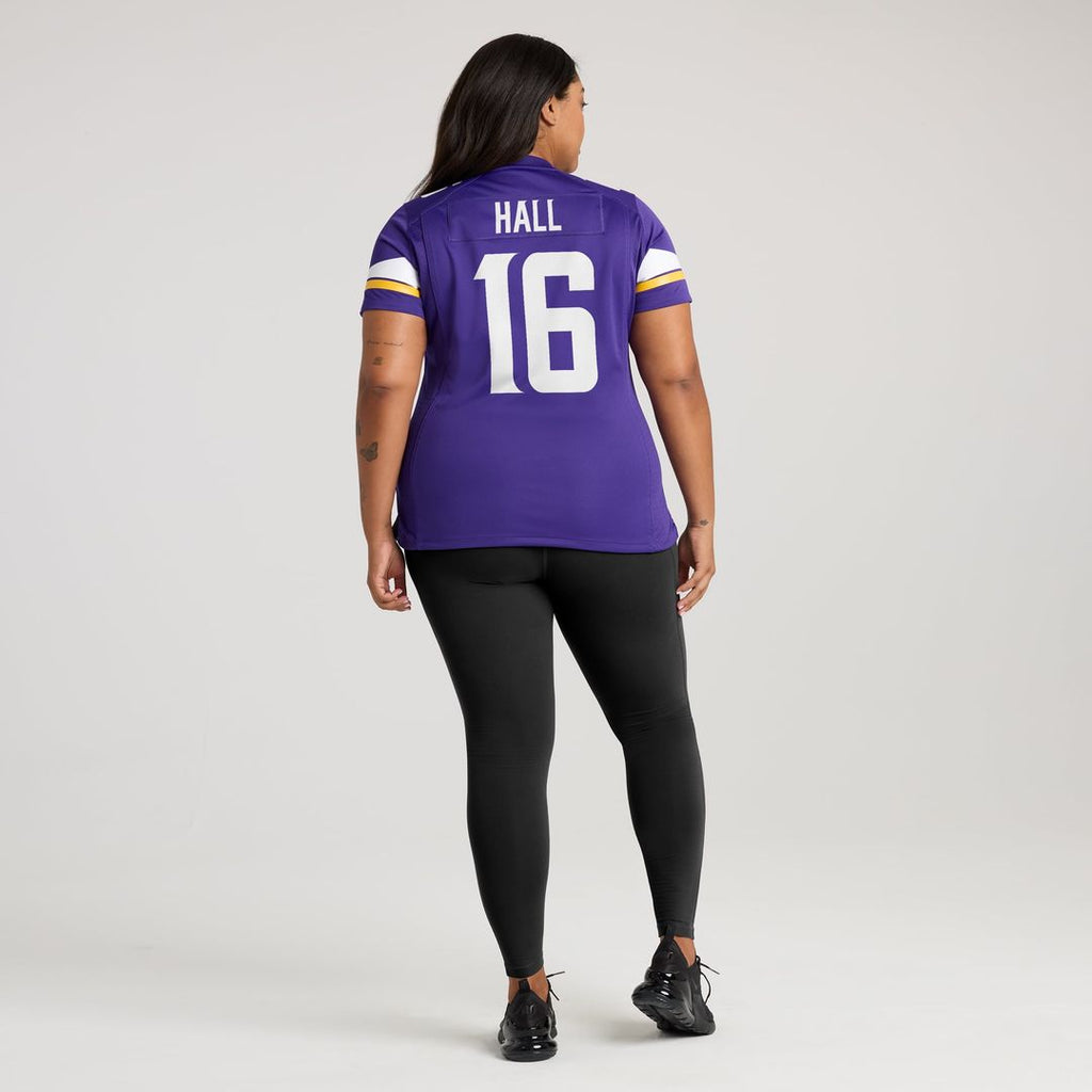 Jaren Hall Minnesota Vikings Women's Jersey - Purple