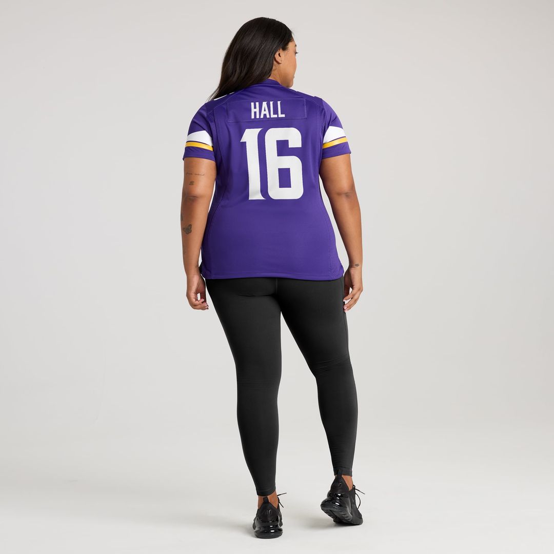 Jaren Hall Minnesota Vikings Women's Jersey - Purple