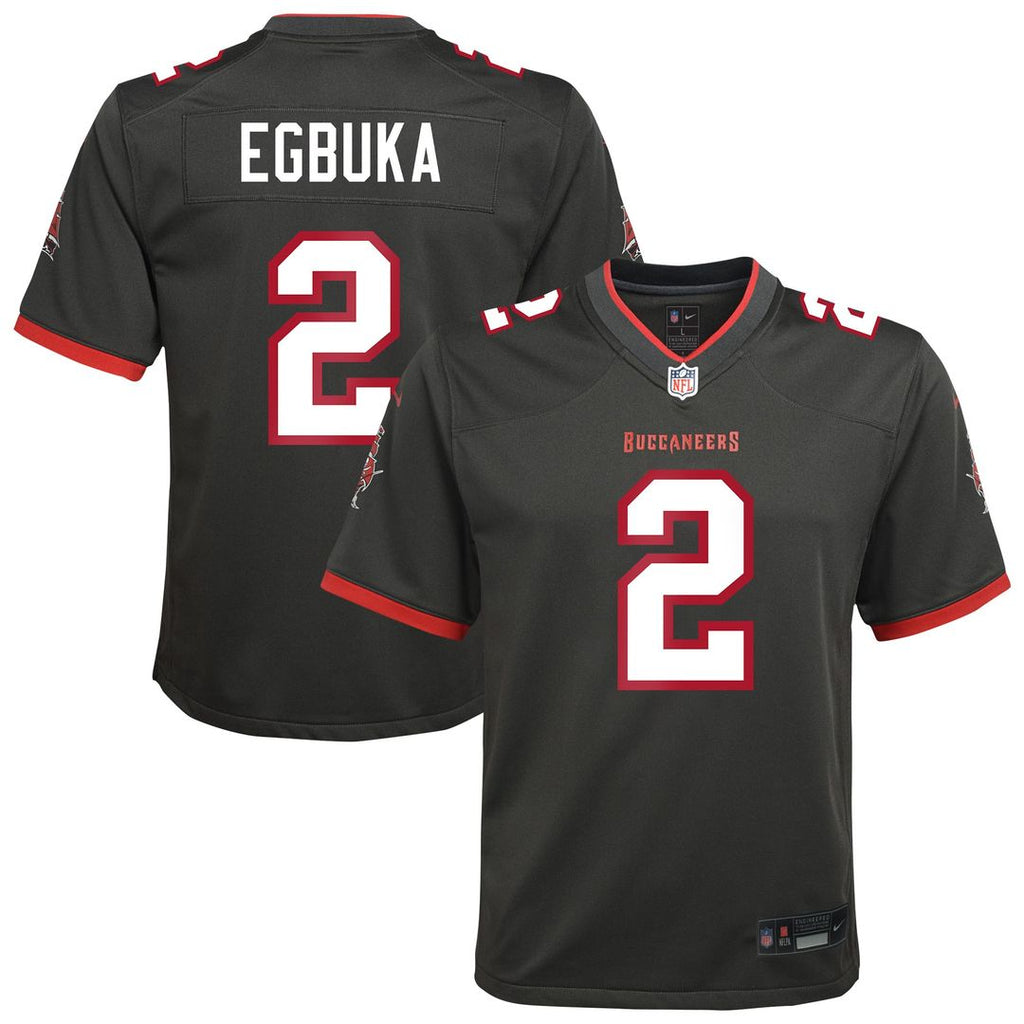 Emeka Egbuka Tampa Bay Buccaneers Youth Team Jersey - Red