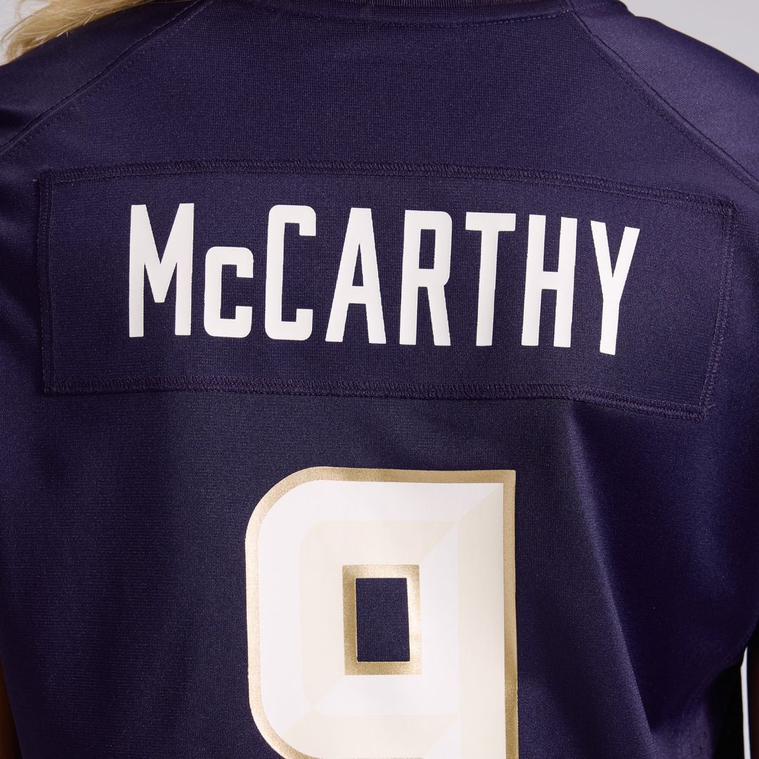 J.J McCarthy Minnesota Vikings Women's 2026 Rivalries Collection Jersey - Purple
