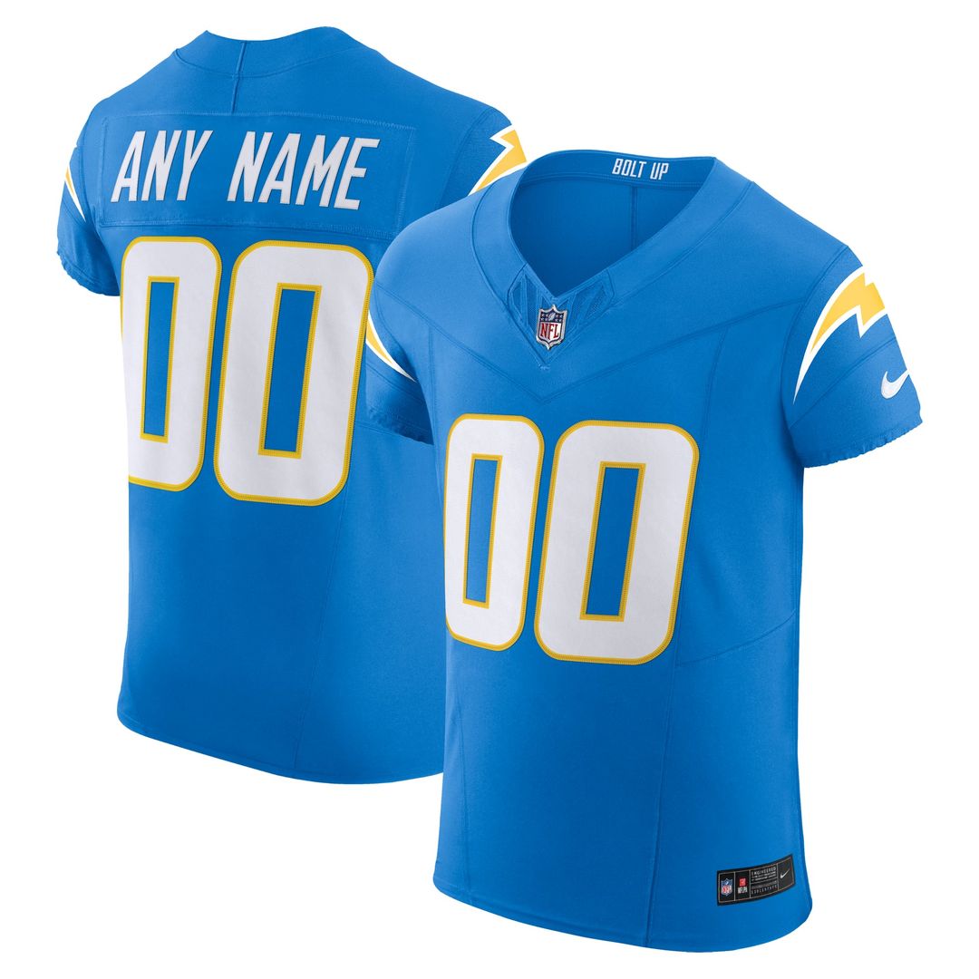 Los Angeles Chargers Elite Custom Jersey - Powder Blue